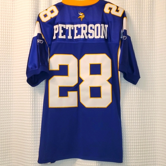 NWOT Official NFL Minnesota Vikings Jersey #28 Adrian Peterson - Picture 2 of 8